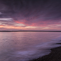 Buy canvas prints of The Shingle Street Glow by Mark Hawkes