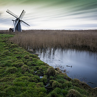 Buy canvas prints of Herringfleet Windmill by Mark Hawkes