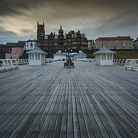 Buy canvas prints of Cromer from the Pier by Mark Hawkes