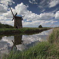 Buy canvas prints of Brograve Windmill by Mark Hawkes