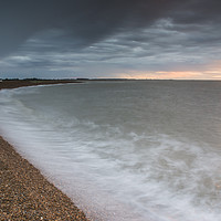 Buy canvas prints of Shingle Street Starburst Storm by Mark Hawkes