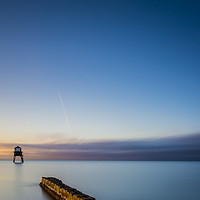 Buy canvas prints of Dovercourt Low Lighthouse  by Mark Hawkes