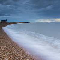 Buy canvas prints of Shingle Street Clouds by Mark Hawkes