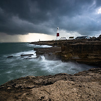 Buy canvas prints of Portland Bill Lighthouse  by Mark Hawkes
