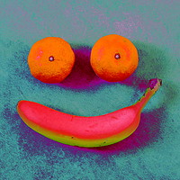 Buy canvas prints of coloured fruit by Steve Clark