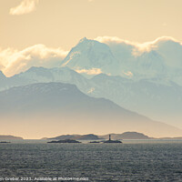 Buy canvas prints of Faro les Eclaireurs lighthouse in the Beagle Channel by Sebastien Greber