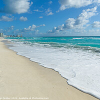Buy canvas prints of Cancun Beach by Sebastien Greber