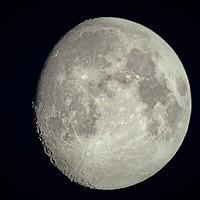 Buy canvas prints of The Moon by Greg Sheard