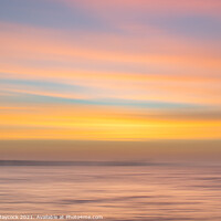 Buy canvas prints of Blurred sunrise by Simon Maycock
