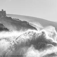 Buy canvas prints of Porthleven Waves by Simon Maycock