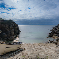 Buy canvas prints of Porthgwarra Cove #1 by Simon Maycock