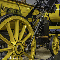 Buy canvas prints of Stephenson's Rocket by kevin cook