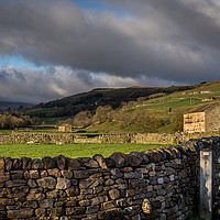Buy canvas prints of Dry stone walling by kevin cook