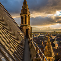 Buy canvas prints of Minster towers by kevin cook