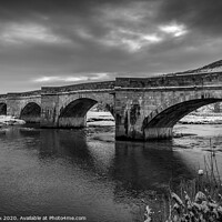 Buy canvas prints of burnsall bridge by kevin cook
