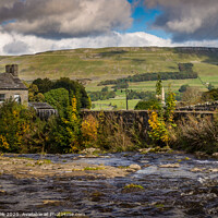 Buy canvas prints of Gayle mill by kevin cook