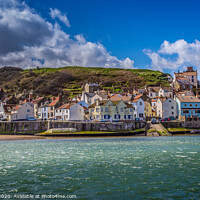 Buy canvas prints of Staithes village by kevin cook
