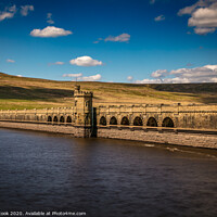 Buy canvas prints of Scarhouse Dam by kevin cook