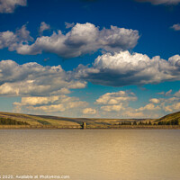 Buy canvas prints of Scar House Reservoir by kevin cook