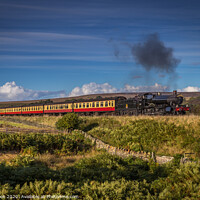 Buy canvas prints of North yorkshire steam by kevin cook