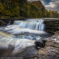 Buy canvas prints of Dales waterfall by kevin cook