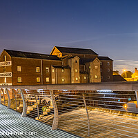 Buy canvas prints of Flour mill castleford-Pano by kevin cook