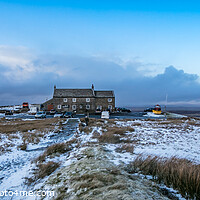 Buy canvas prints of The Tan Hill inn - Pano by kevin cook