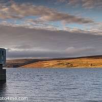 Buy canvas prints of Grimwith reservoir - Pano by kevin cook