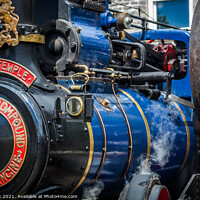 Buy canvas prints of Traction Engine by kevin cook