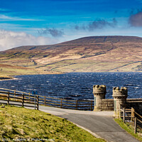 Buy canvas prints of Scar-house reservoir by kevin cook