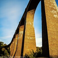 Buy canvas prints of Larpool Viaduct At Whitby by Mark Dobson