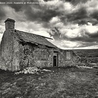 Buy canvas prints of Barn in Ruins by Mark Dobson