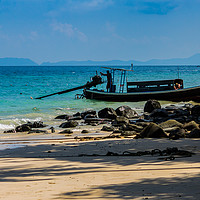 Buy canvas prints of Longboat paradise by Liam Houghton