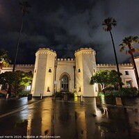 Buy canvas prints of Conservatorium of music at night  by Lloyd Harris