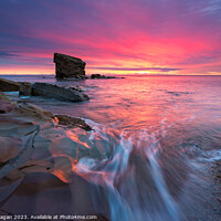 Buy canvas prints of Collywell Bay, Northumberland by Ian Flanagan