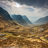 Buy canvas prints of Glencoe, The Scottish Highlands by Ian Flanagan
