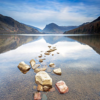 Buy canvas prints of Buttermere Lake by Ian Flanagan