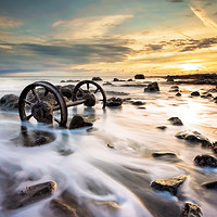 Buy canvas prints of Rustic relics on Chemical Beach by Ian Flanagan