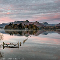 Buy canvas prints of Derwent Water Sunrise by Phil Buckle