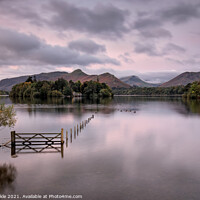 Buy canvas prints of Derwent Water Sunrise by Phil Buckle
