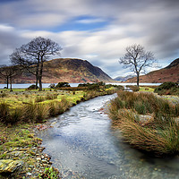 Buy canvas prints of Mill Beck Crummock Water by Phil Buckle