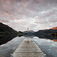 Buy canvas prints of Aira Force Jetty Sunrise by Phil Buckle