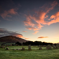 Buy canvas prints of Sunrise at Castlerigg Stone Circle by Phil Buckle