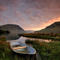 Buy canvas prints of Crummock Water Sunrise by Phil Buckle