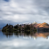 Buy canvas prints of Derwent Isle and Cat Bells by Phil Buckle
