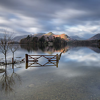 Buy canvas prints of Crow Park Gate Keswick by Phil Buckle