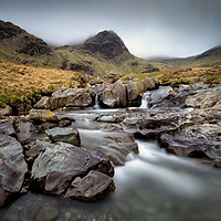 Buy canvas prints of Deepdale lower Waterfall by Phil Buckle