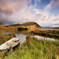 Buy canvas prints of Nether How Boat, Crummock Water by Phil Buckle