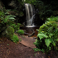Buy canvas prints of Roughting Linn Waterfall by Phil Buckle