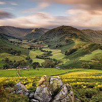 Buy canvas prints of Rocks above Martindale Valley by Phil Buckle